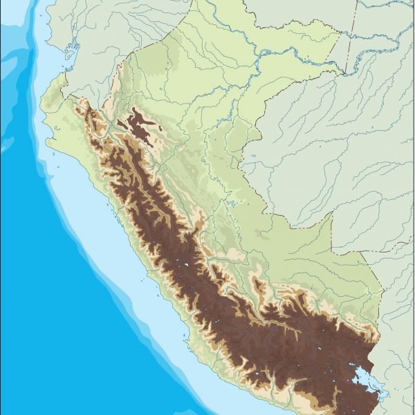 peru illustrator map